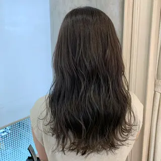 ロング カラー サソウ ユリエ🥥のヘアスタイル