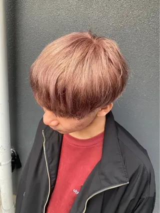 カラー メンズ 雪音/美髪縮毛矯正 /ニュアンスパーマのヘアスタイル