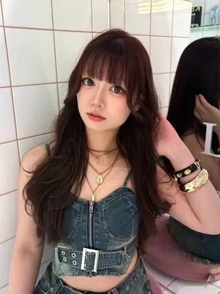 ロング 椎葉優斗 シイバマサトのヘアスタイル