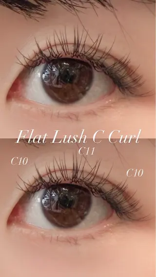 マツエク・マツパ Tripod所属・Tripod しおんのマツエク・マツパデザイン