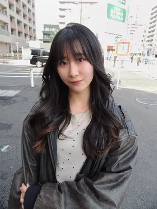 ロング noya karinのヘアスタイル