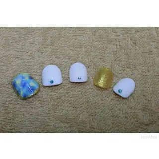 ネイル 痛ネイル/ワンホン/ フィルイン/長さだしのネイルデザイン