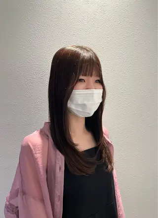 ロング Le un所属・Leun(ルアン) 奥村綾菜のヘアスタイル