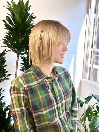 ミディアム カラー HIROKO / 透明感暖色カラー🎀のヘアスタイル