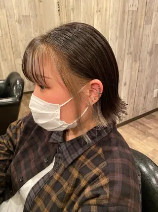 ショート 奥村 奈々加のヘアスタイル