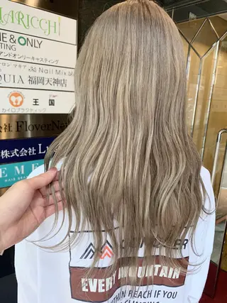 ロング カラー 髪質改善will hairdesignのヘアスタイル