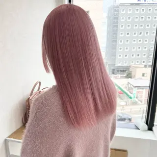 ミディアム ⭐️横浜ブリーチ特化 美容師 堤涼⭐️のヘアスタイル
