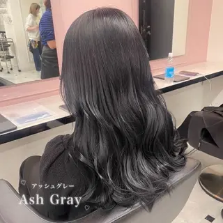 ロング カラー 韓国風艶髪🎀 暖色カラー🤍のヘアスタイル