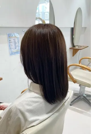 セミロング カラー ４ｃｍ諸江店所属・澤野 祐羽のヘアスタイル