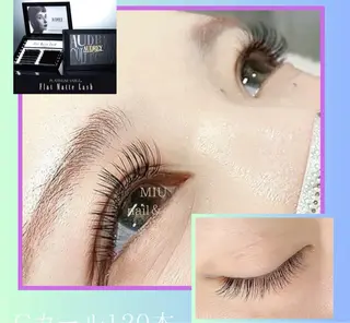 マツエク・マツパ MIU  nail＆eye所属・MIU nail＆eyeのマツエク・マツパデザイン