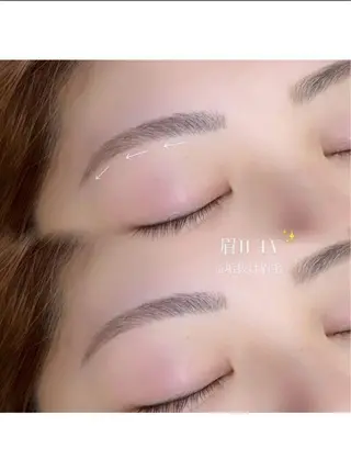 アイブロウ CreBiA🌙 ゆうなのマツエク・マツパデザイン