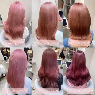 ロング カラー 新宿/韓国ヘア 中明度カラー/かやのヘアスタイル