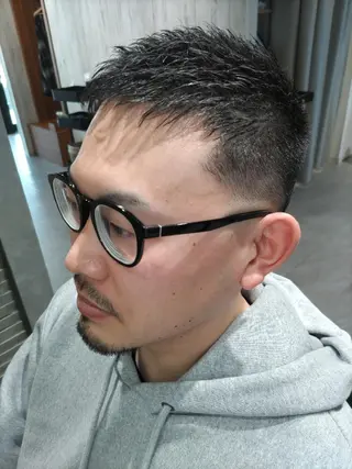 メンズ ショート HAIR&GROOMING　YOSHIZAWA Inc. BANDAI所属・💈多賀 裕史💈のヘアスタイル