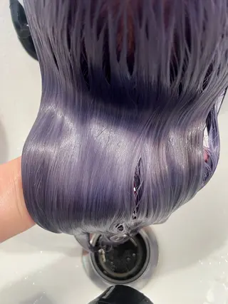 カラー AIRA/ブリーチ ‪/透明感カラーのヘアスタイル