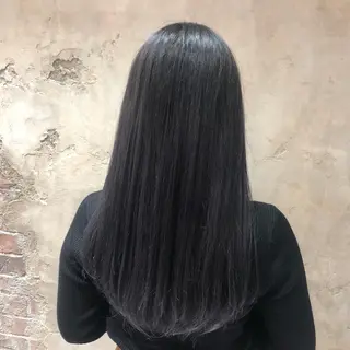 セミロング カラー 顔周り/くびれヘア 韓国ヘア💕風間るなのヘアスタイル