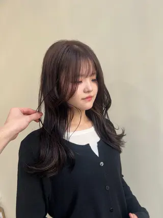 ロング カラー tomu/天神大名/ 透明感カラー🐧のヘアスタイル