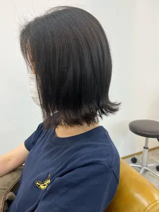 ミディアム funa/京都河原町 /艶髪/暖色のヘアスタイル