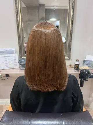 ミディアム カラー AyaLa GRAN SPA 船橋所属・岩井 紅のヘアスタイル