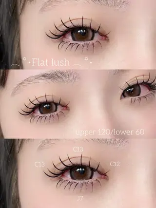 マツエク・マツパ sol cocoroのマツエク・マツパデザイン