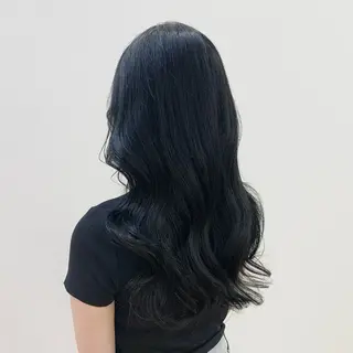 ロング カラー ヘアアレンジ キヨミ 韓国レイヤーカットのヘアスタイル
