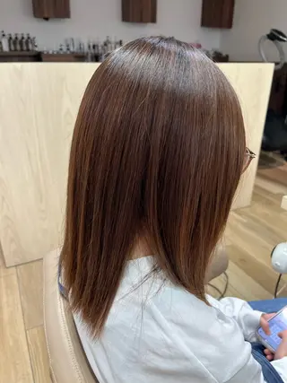 ミディアム カラー 稲垣 舜典のヘアスタイル