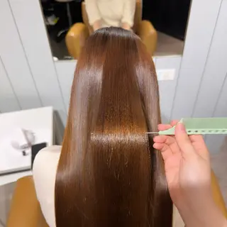 ロング カラー 韓国ヘア/髪質改善 /natsuki🧸のヘアスタイル