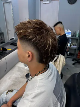 ショート メンズ特化サロン 高山佑真のヘアスタイル