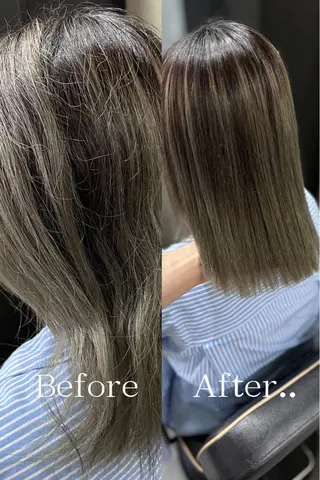 ミディアム newi hair&treatment秋田所属・小山 真志のヘアスタイル