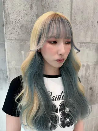 カラー デザインカラー MIKU🦋のヘアスタイル