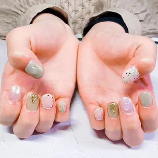 ネイル 奥園 良恵のネイルデザイン