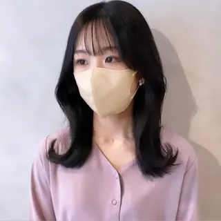 ミディアム カラー カラー系/カット特化 🟠オオタキマサシのヘアスタイル