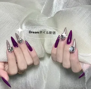 ネイル ネイリストゆか💅 長さだし、深爪矯正のネイルデザイン