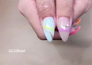 ネイル にじいろ nailのネイルデザイン