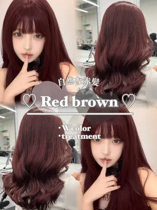 ロング カラー 🩰girlyモテ ヘア🩰🍨AYAのヘアスタイル