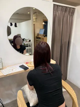 ミディアム 大山 倫摩のヘアスタイル