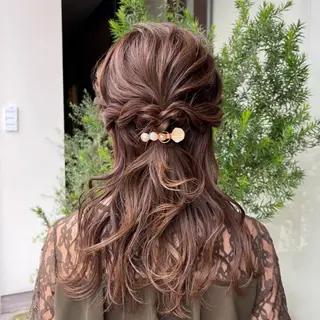 ヘアアレンジ ヘアセット /まりあのヘアスタイル