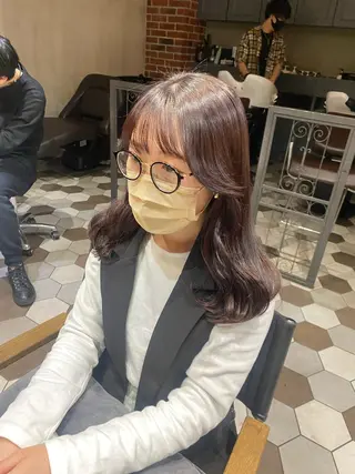 ロング 髪質改善韓国レイヤー SHIORI🦋のヘアスタイル