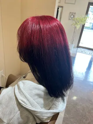 ミディアム FILM by lucia所属・MIKU カットモデル募集のヘアスタイル
