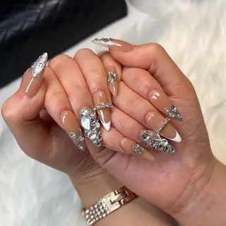 セミロング ネイル nail salon azuのネイルデザイン