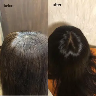 ロング カラー 桑原 菜摘のヘアスタイル