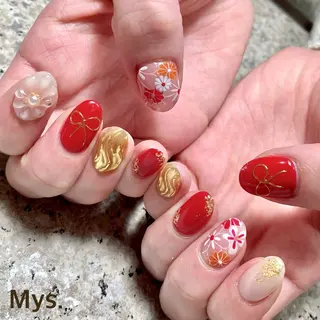 ネイル Mys. 三上紗紀のネイルデザイン