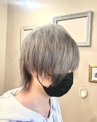 ショート カラー メンズ S.BLOOM 川崎 翔哉のヘアスタイル