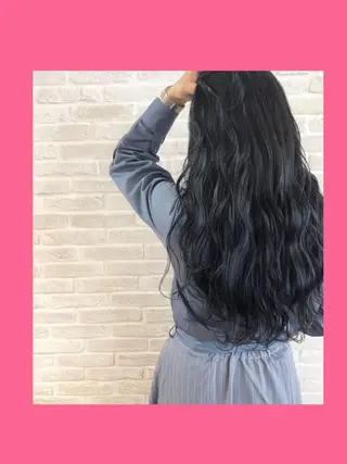 ロング カラー hair salon Ranun髪質改善のヘアスタイル