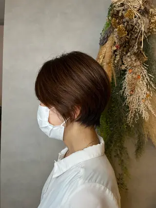 ショート 橘 裕花のヘアスタイル
