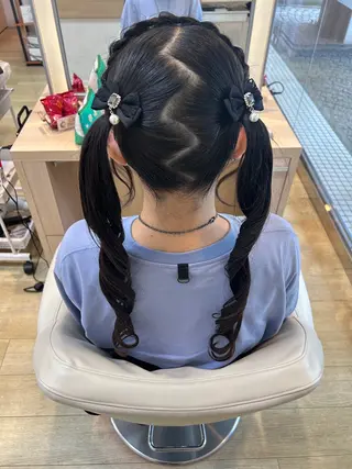 ロング ヘアアレンジ ito 𖤐⡱のヘアスタイル