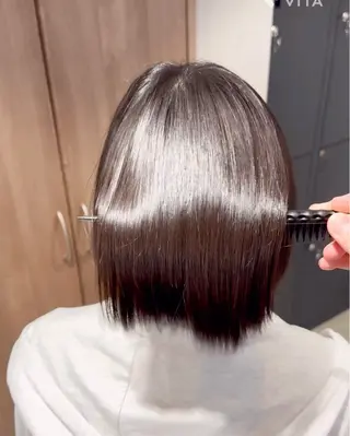 ミディアム 【縮毛/個室サロン】 小野田壱誠のヘアスタイル