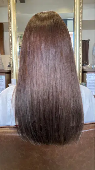 ロング 🌿ストレート🌿 髪質改善☘️シュウヤのヘアスタイル