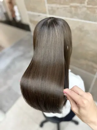 ロング カラー パーマ 【髪質改善特化】 tamのヘアスタイル