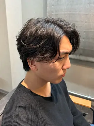 パーマ メンズ メンズパーマ専門店 【店長】⚜️イチカワのヘアスタイル