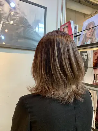 ミディアム 🔍髪質改善診断🔎 長山　 シュンスケのヘアスタイル